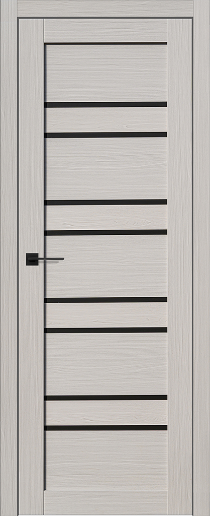 Лора ПО Сандал грей Чёрный лак