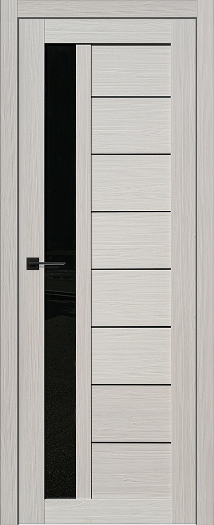 Клара ПО Сандал грей Чёрный лак