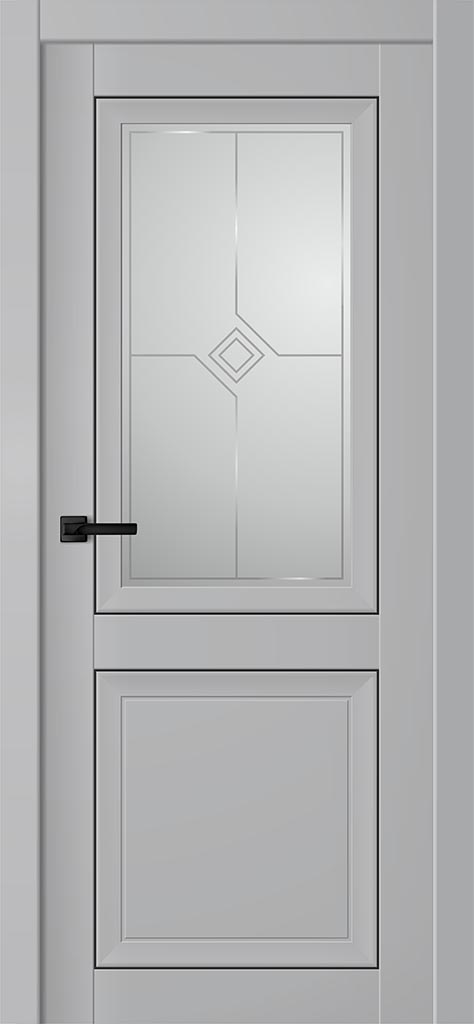 NEXT ПО Серый бархат Сатин белый матовый