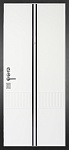 Гранит Т3М 114 белая ткань с черн. молд. 10мм