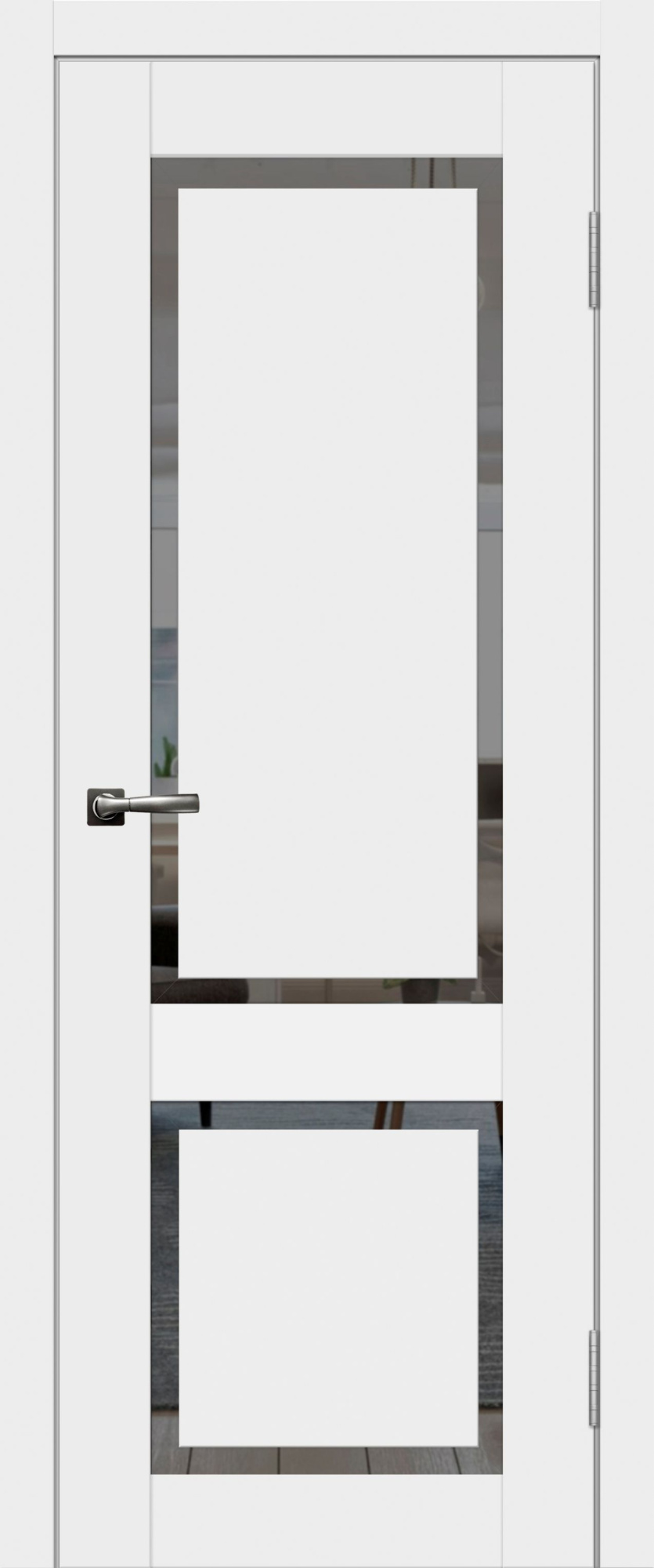 RA 2 ПО Слим софт милк Зеркало графит